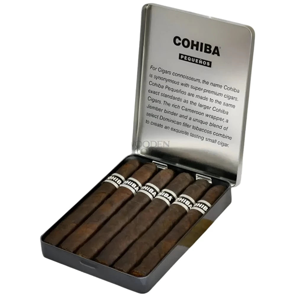 Cohiba Black Pequenos 6pk Petit Corona (4 1/8x36)