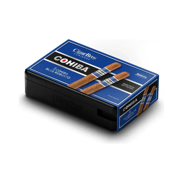 Cohiba Blue Premium Cigars Set + Personal Humidor by CigarBros Cigars