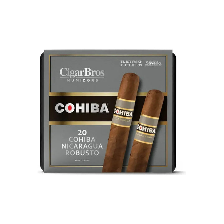 Cohiba Nicaruga Premium Cigars Set + Personal Humidor by CigarBros 20ct Cohiba Nicaruaga Robusto + 9% Discount + FREE