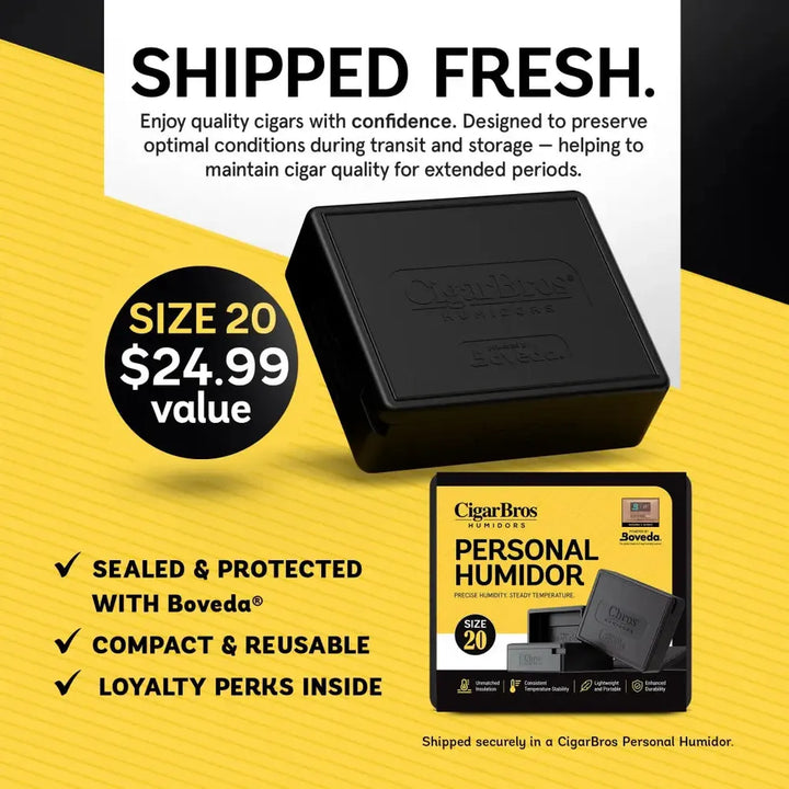 Cohiba Red Premium Cigars Set + Personal Humidor by CigarBros Cigars