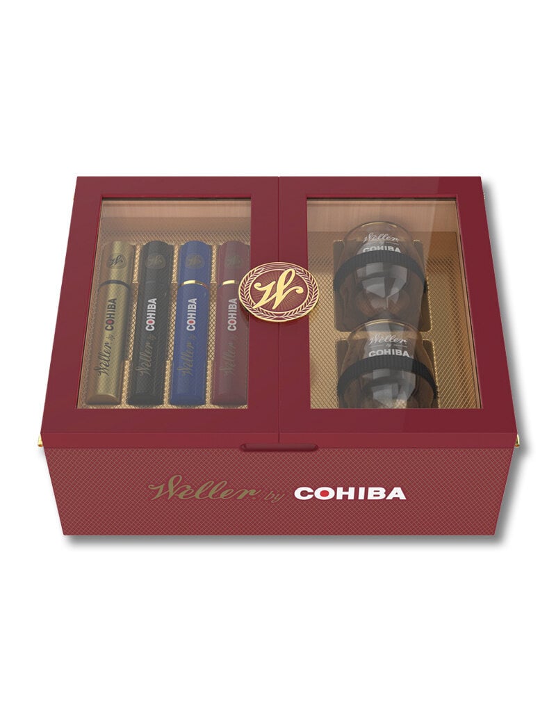Weller by Cohiba Humidor Holiday 2025 Gift Set