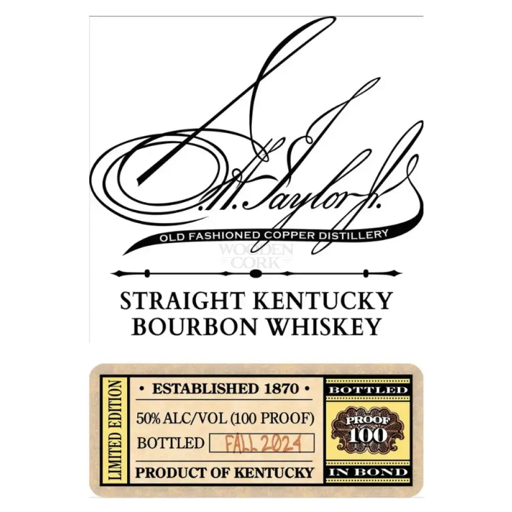 Colonel E.H. Taylor Bottled-In-Bond Straight Bourbon Bourbon