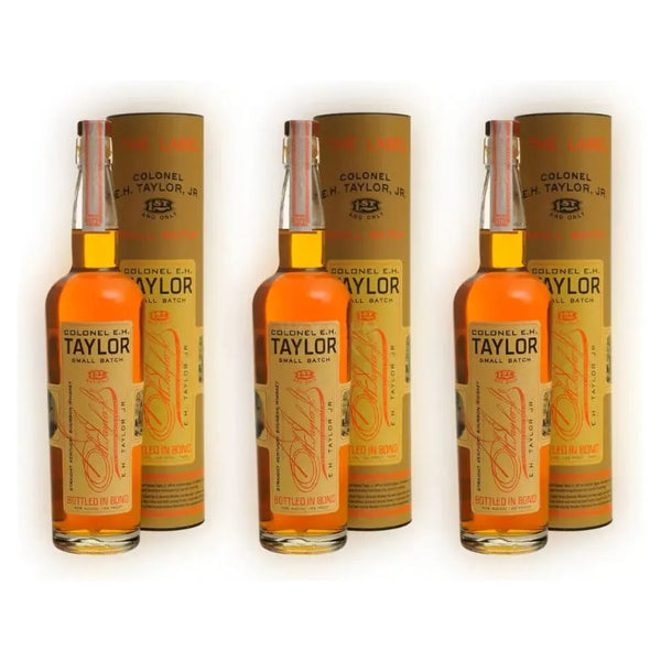 Colonel E.H. Taylor Small Batch 3-Pack | Bottled in Bond – Wooden Cork