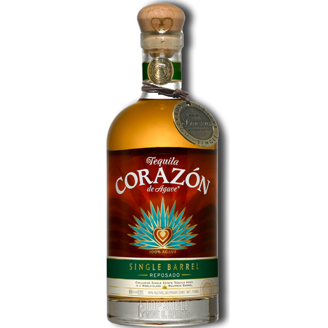 Corazon Single Barrel Reposado Aged in Blanton's Bourbon Barrels