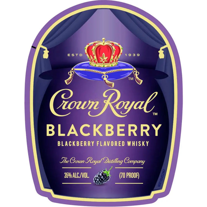 Crown Royal Blackberry Flavored Whisky 3 Pack Whiskey