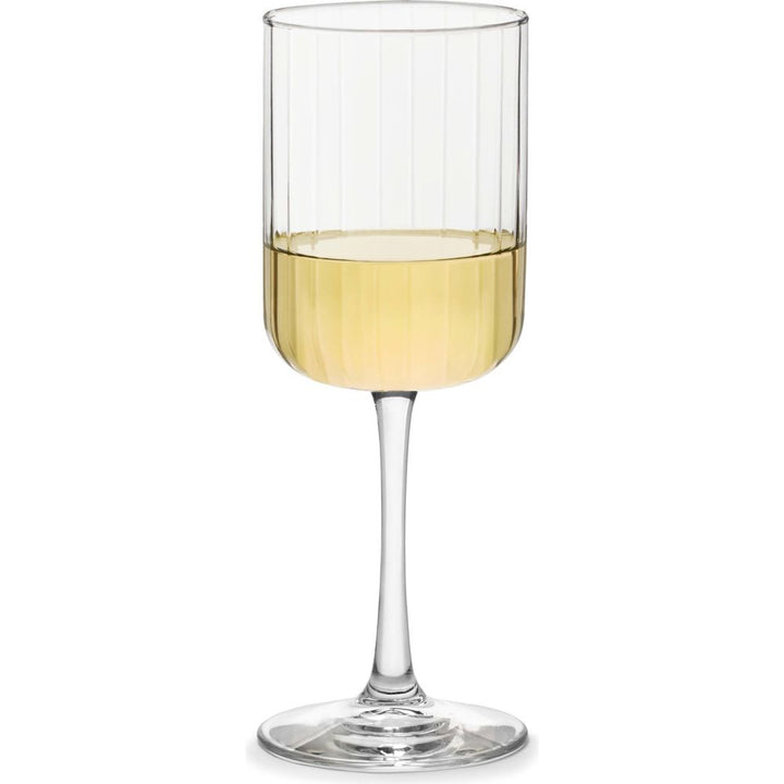 Libbey Paneled All Purpose Wine Glasses, 13.5-ounce, Set of 4