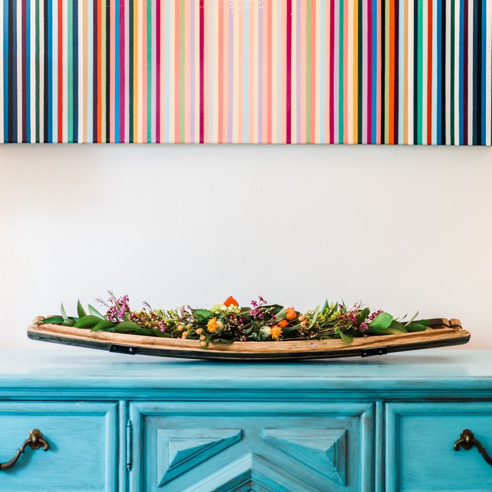 Bourbon Barrel Stave Bowl - Thumbnail 3