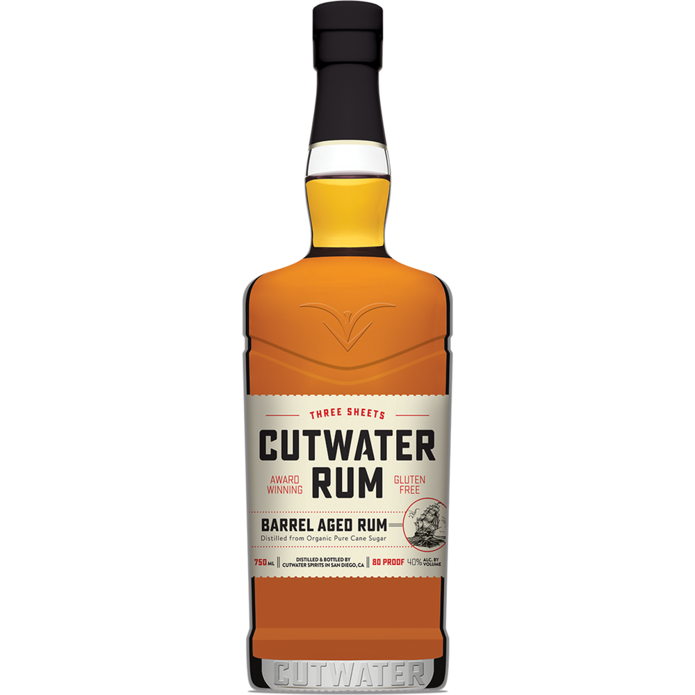 Cutwater Three Sht Barrel Age Rum