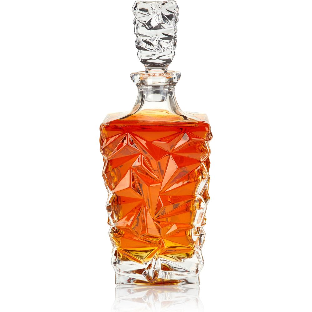 Prism Crystal Whiskey Decanter