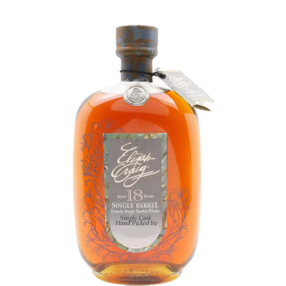Elijah Craig 18 Year Kenwood Pick Barrel #3094 1/29/92 Bourbon