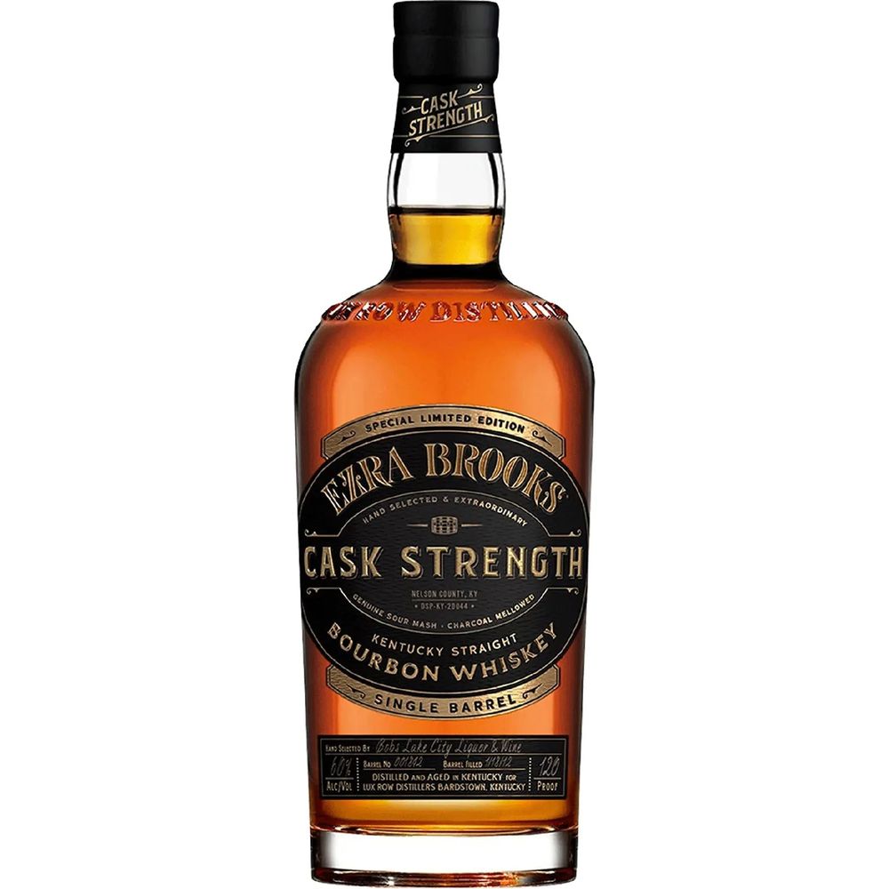 Ezra Brooks Cask Straight Barrel Bourbon Whiskey