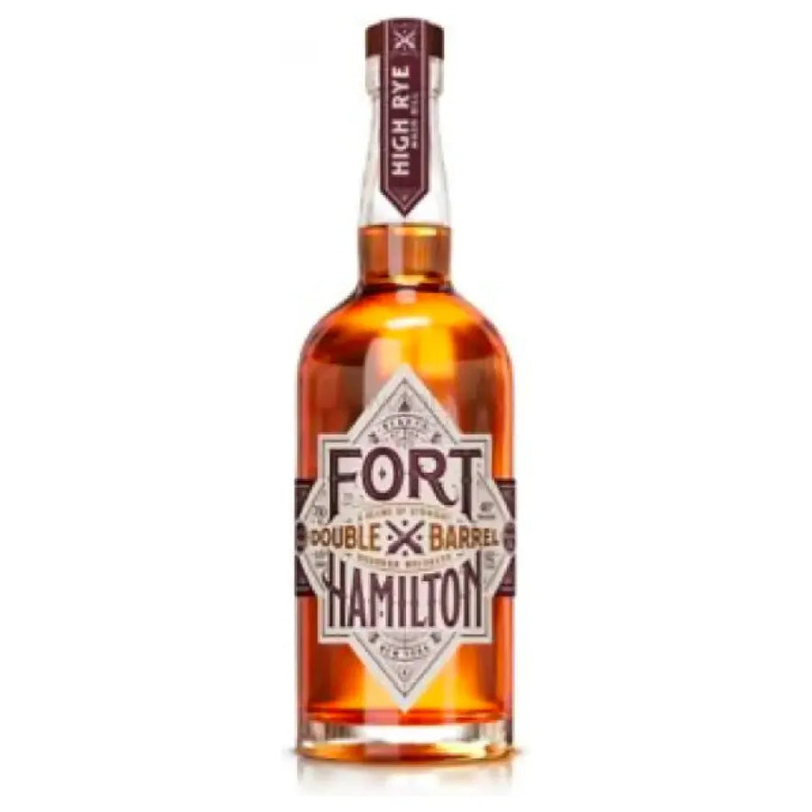 Fort Hamilton Double Barrel Bourbon Whiskey - Available at Wooden Cork