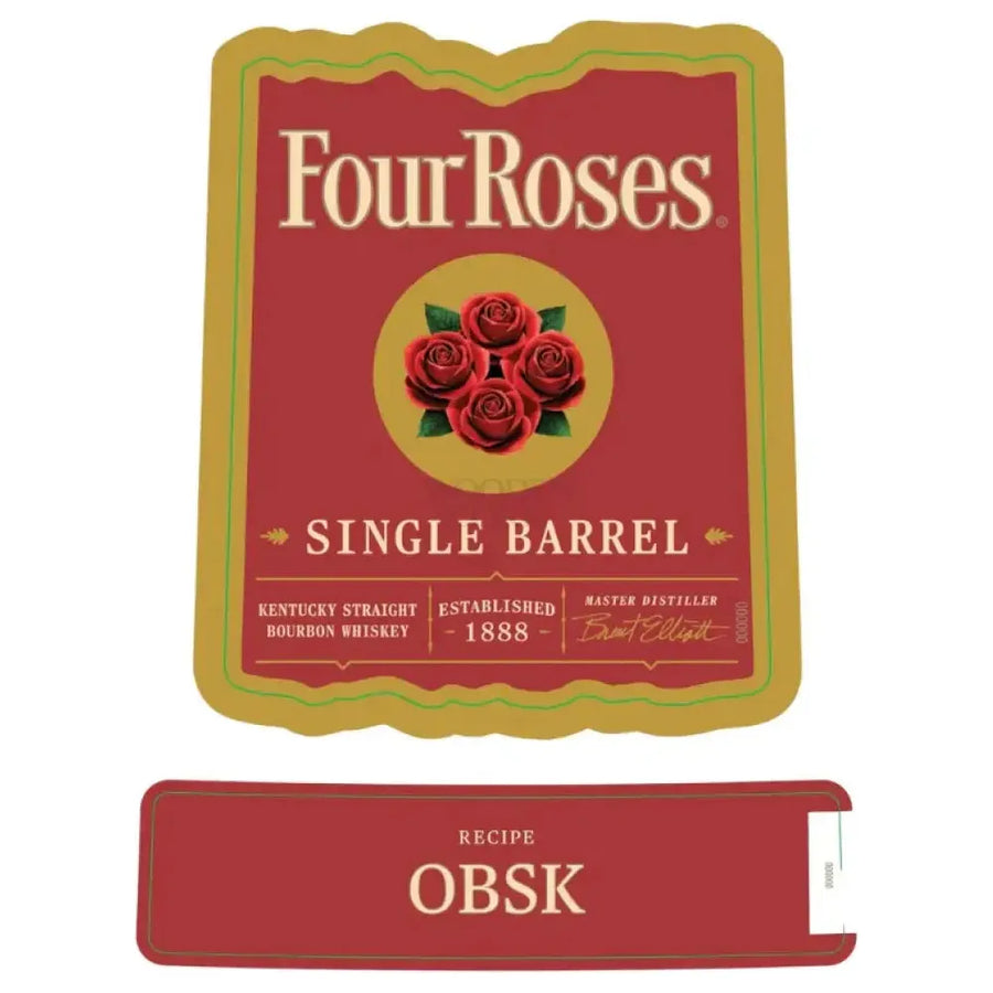 Four Roses OBSK Single Barrel Bourbon Kroger Pick 122.4 Proof Bourbon