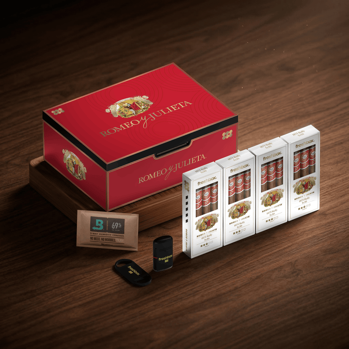FreshBox Romeo y Julieta 1875 Edition Humidor Starter Kit