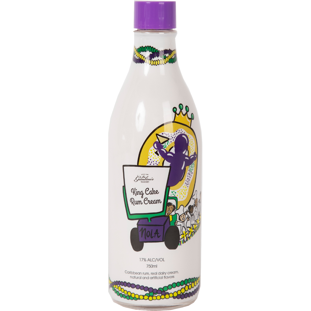 Gambinos King Cake Rum Cream