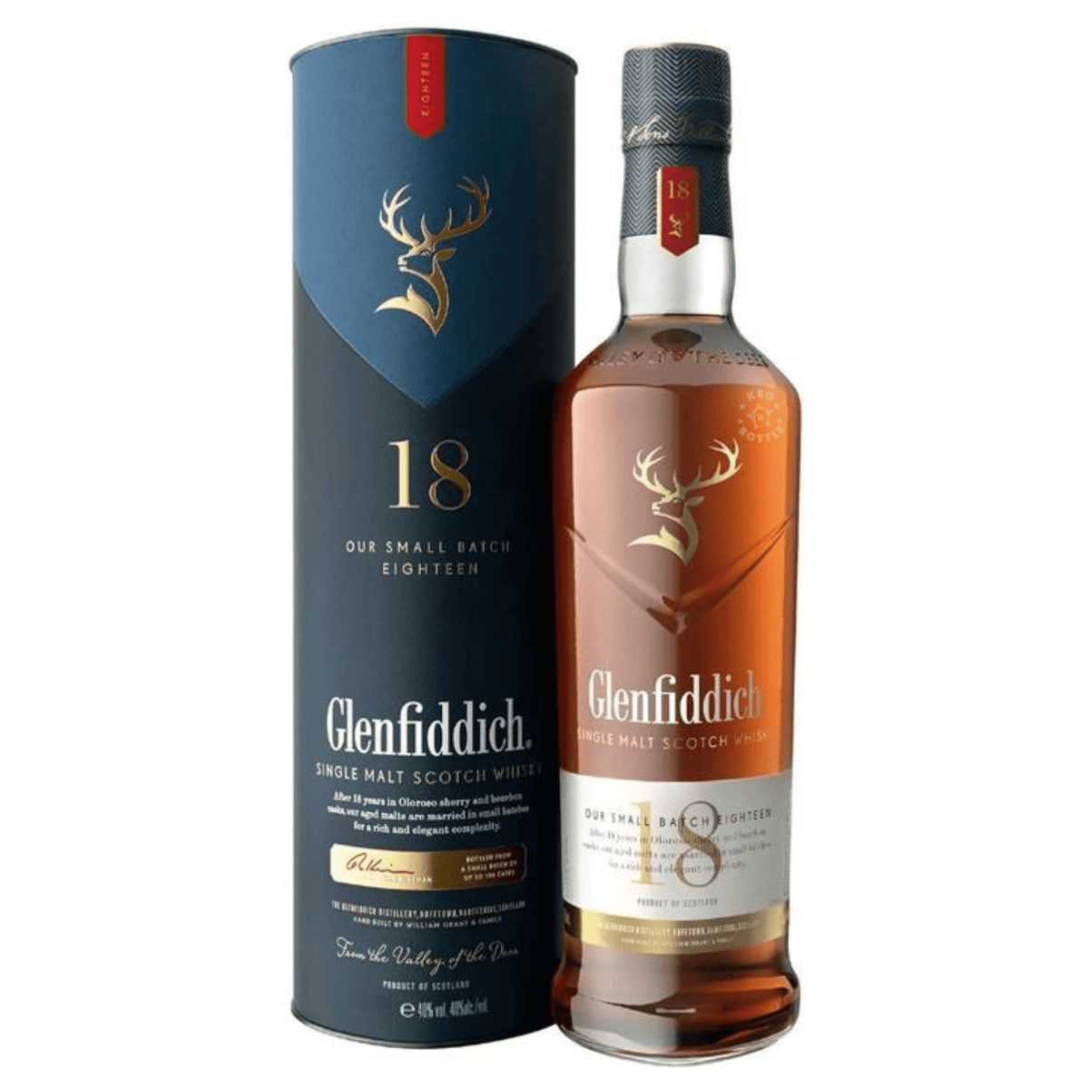Glenfiddich 18 Year Single Malt Scotch | Speyside Small Batch Glenfiddich 18 Year Single Malt Scotch | Speyside Small Batch