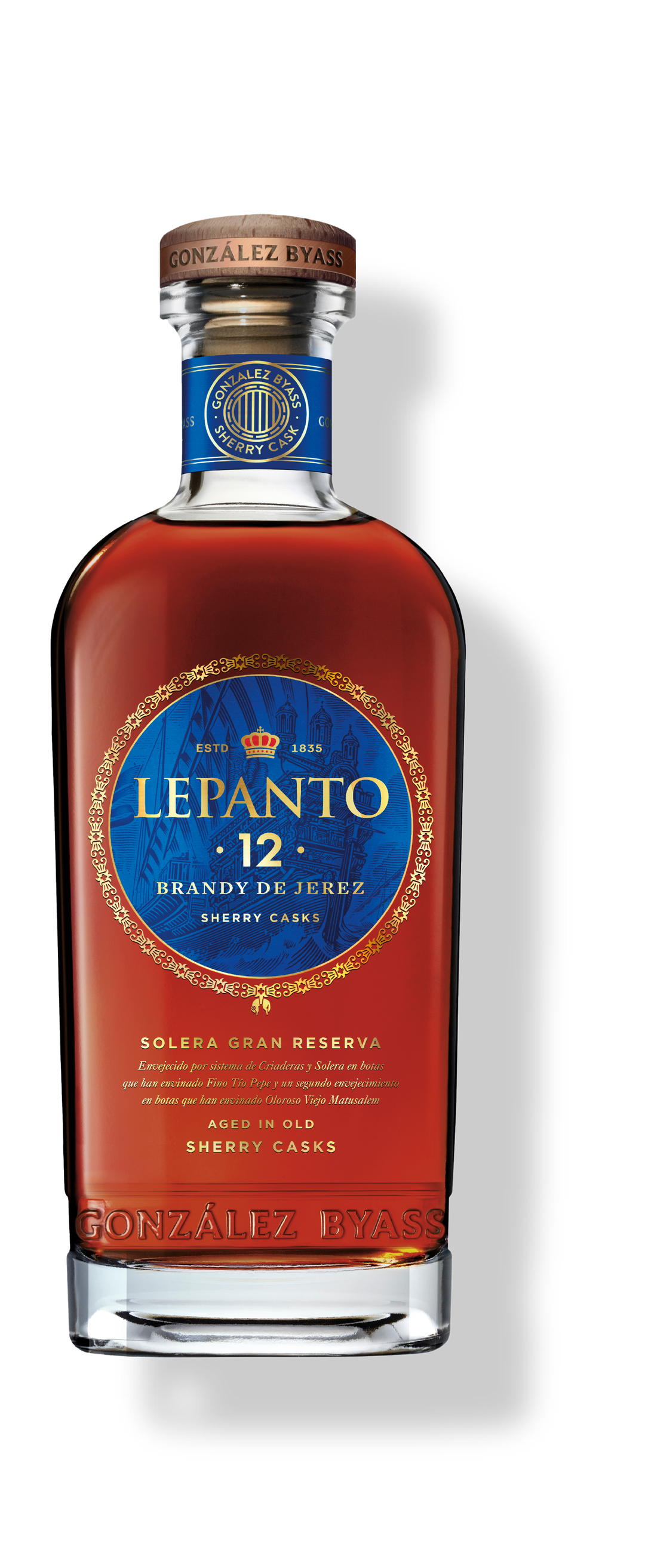 Lepanto Brandy De Jerez 12 Solera Gran Reserva