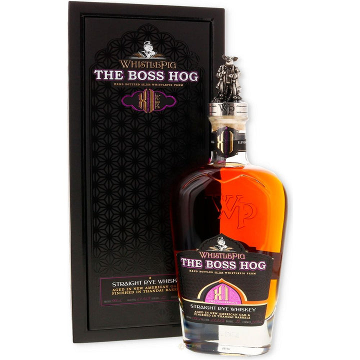 WhistlePig Boss Hog XI The Juggernaut Straight Rye Whiskey