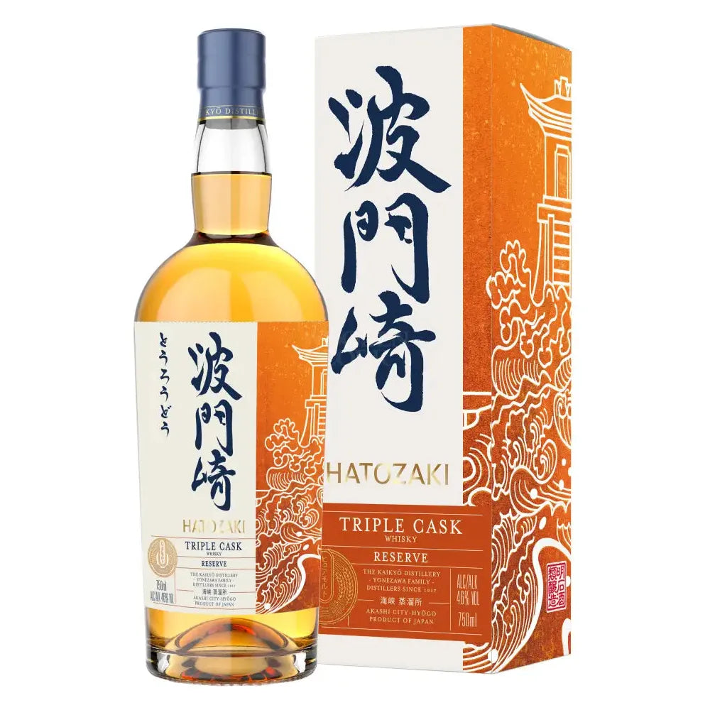 Hatozaki Pure Malt Whiskey - Small Batch Triple Cask Reserve Whiskey