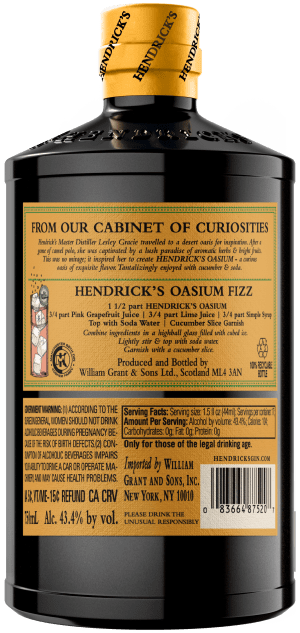 Hendrick’s Oasium Gin