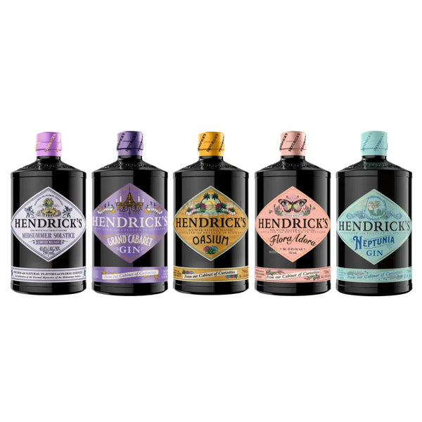 Hendrick's Cabinet of Curiosities | 5-Gin Set – Wooden Cork