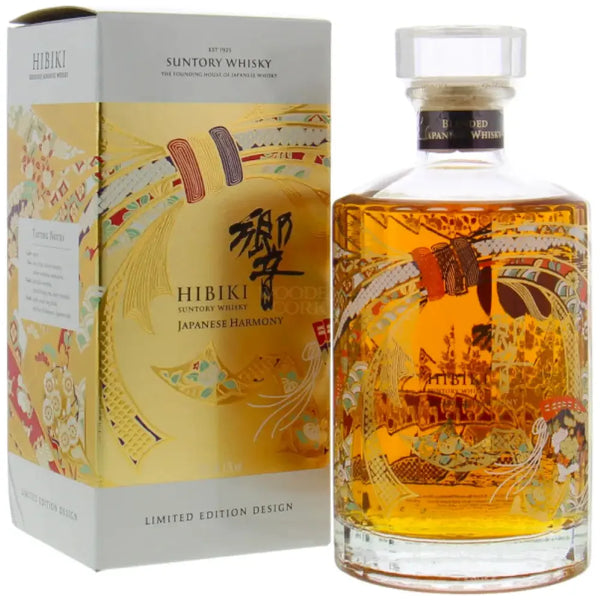 Hibiki Japanese Harmony 30th Anniversary Mount Fuji Kacho Limited Edit –  Wooden Cork