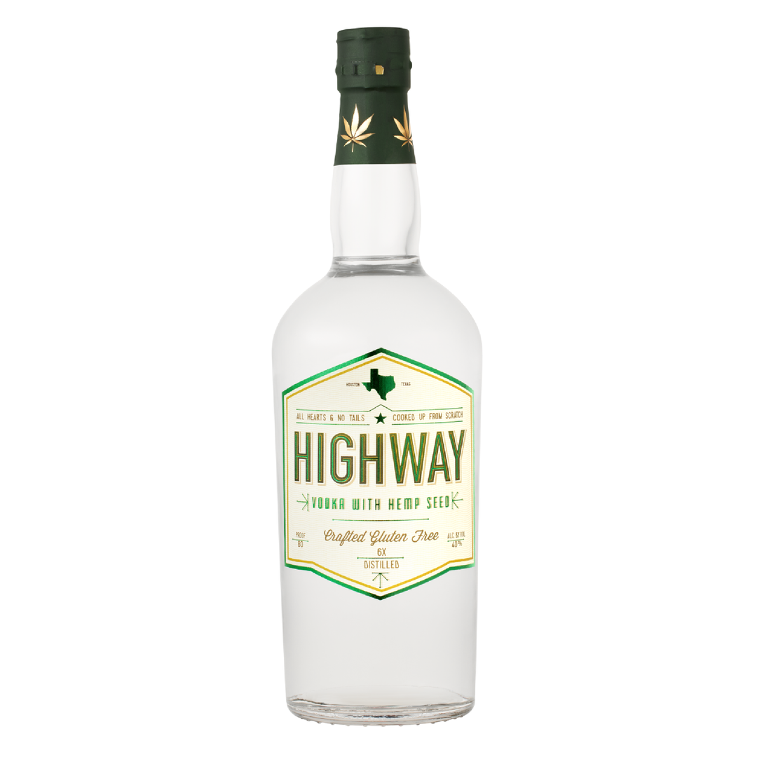 Highway Vodka With Hemp Seed