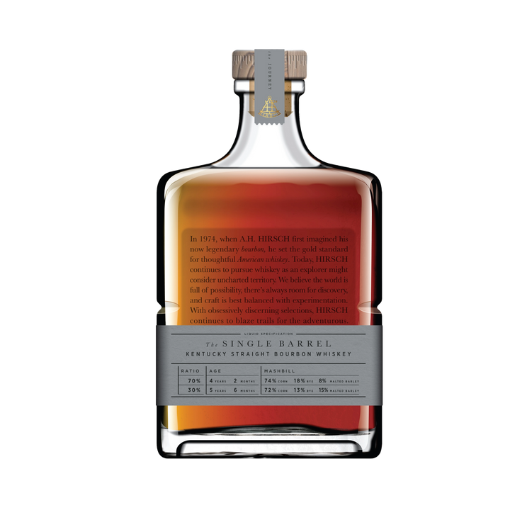 Hirsch The Single Barrel Silver Whiskey