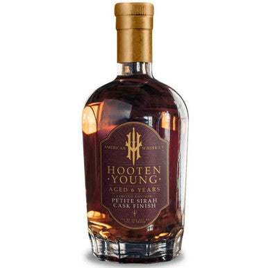 Hooten Young 6 Year Petite Sirah Cask American Whiskey 92 Proof 750mL