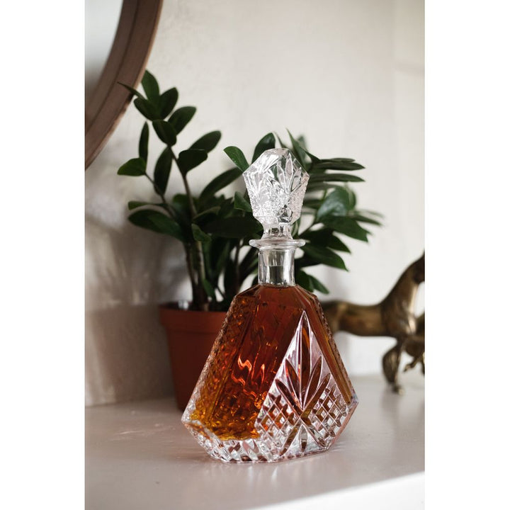 Admiral Crystal Irish Cut Whiskey Decanter