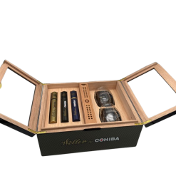 Weller by Cohiba Humidor Holiday Gift Set