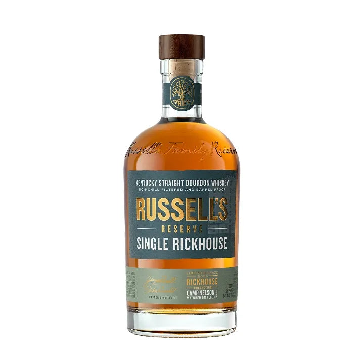 Russell’s Reserve Single Rickhouse 2025 Camp Nelson E Bourbon Whiskey