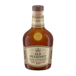 Old Overholt Straight Rye Whiskey Cask Strength 10 Year