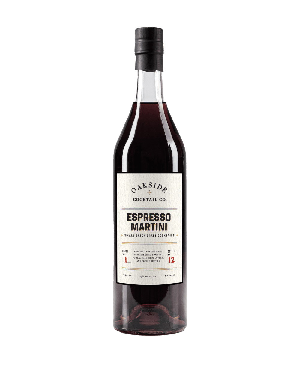 Oakside Espresso Martini Ready-to-Drink Cocktail 750mL