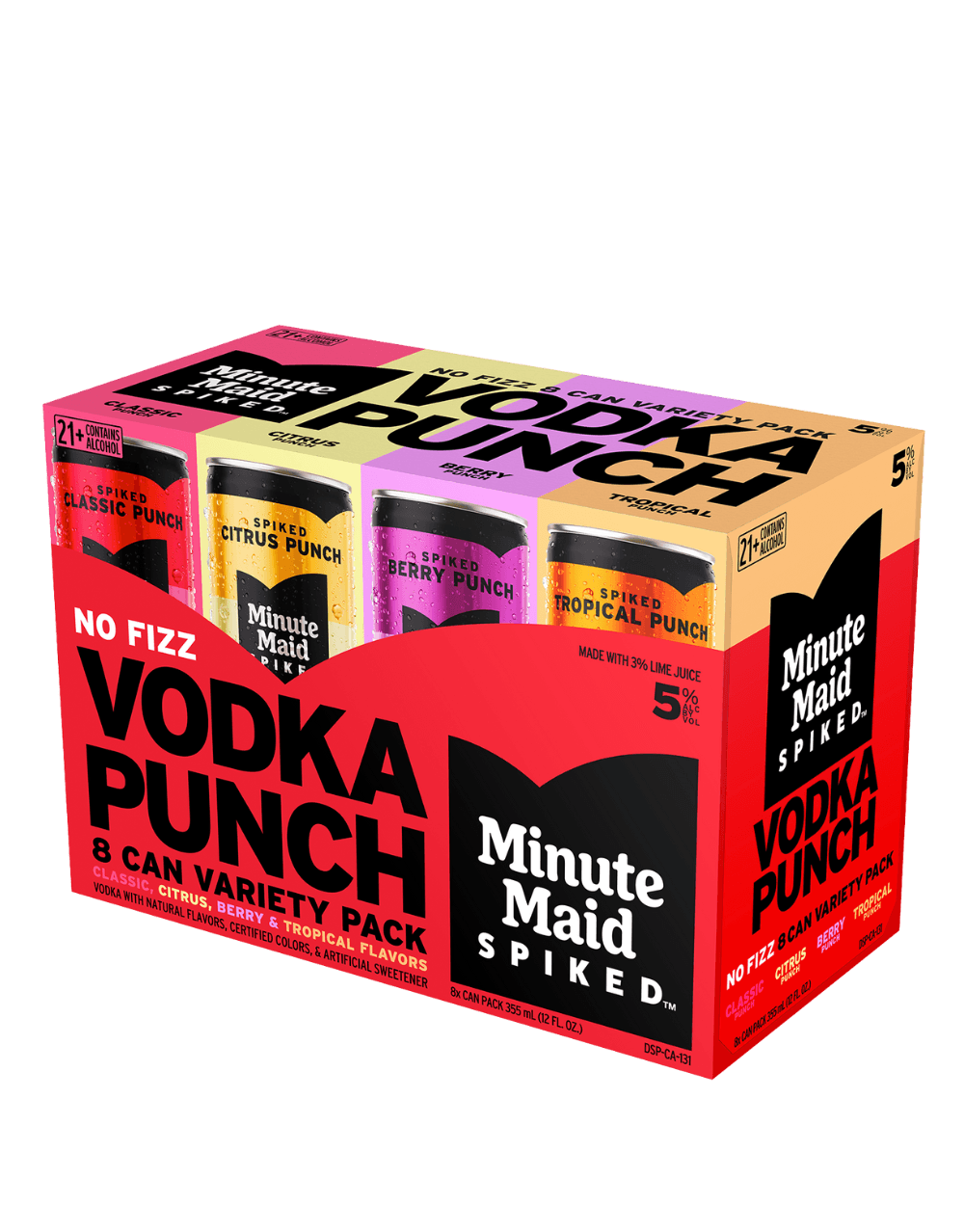 Minute Maid Spiked Vodka Punch Variety Pack 200mL 8-Pack