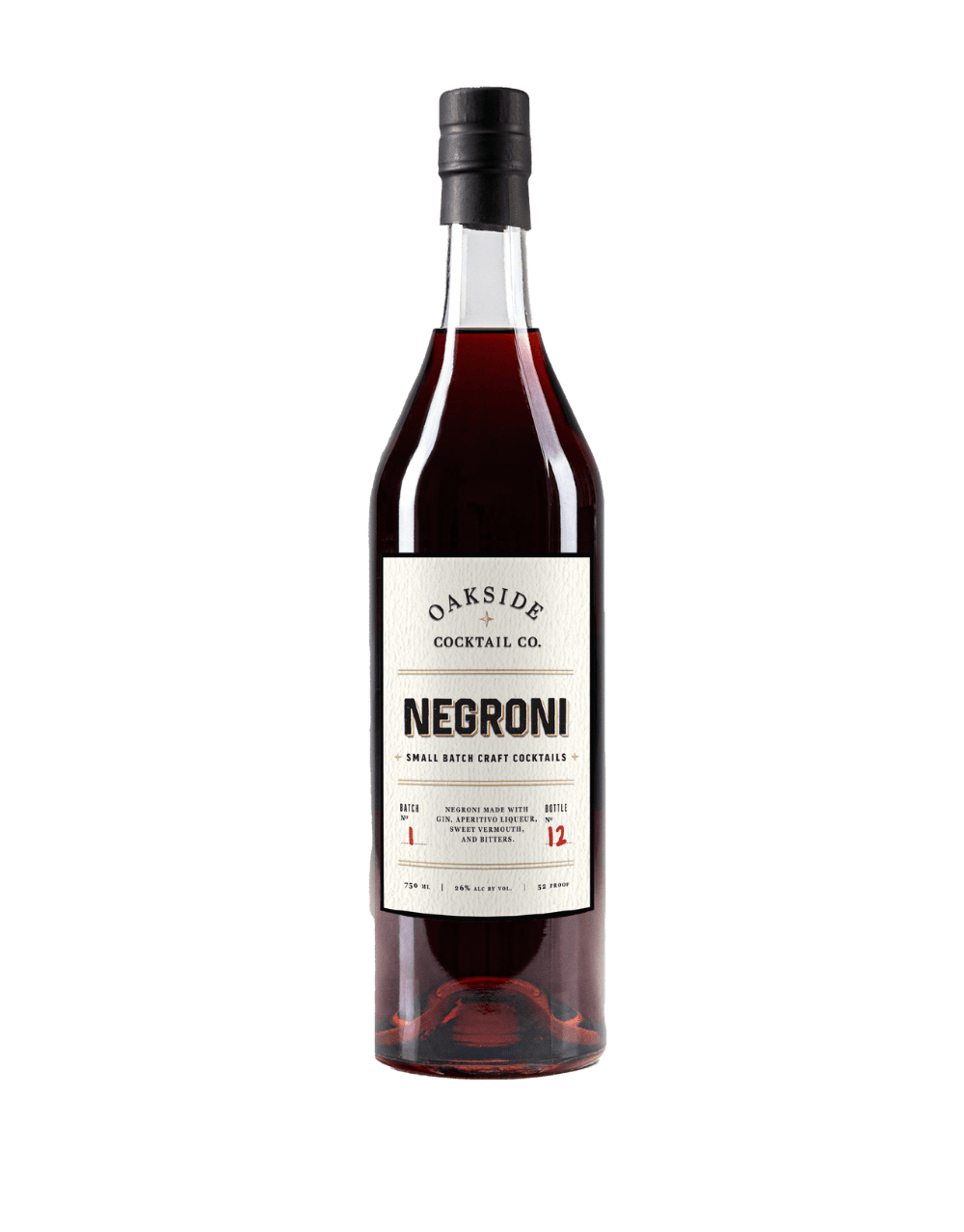 Oakside Negroni Ready-to-Drink Cocktail 750mL