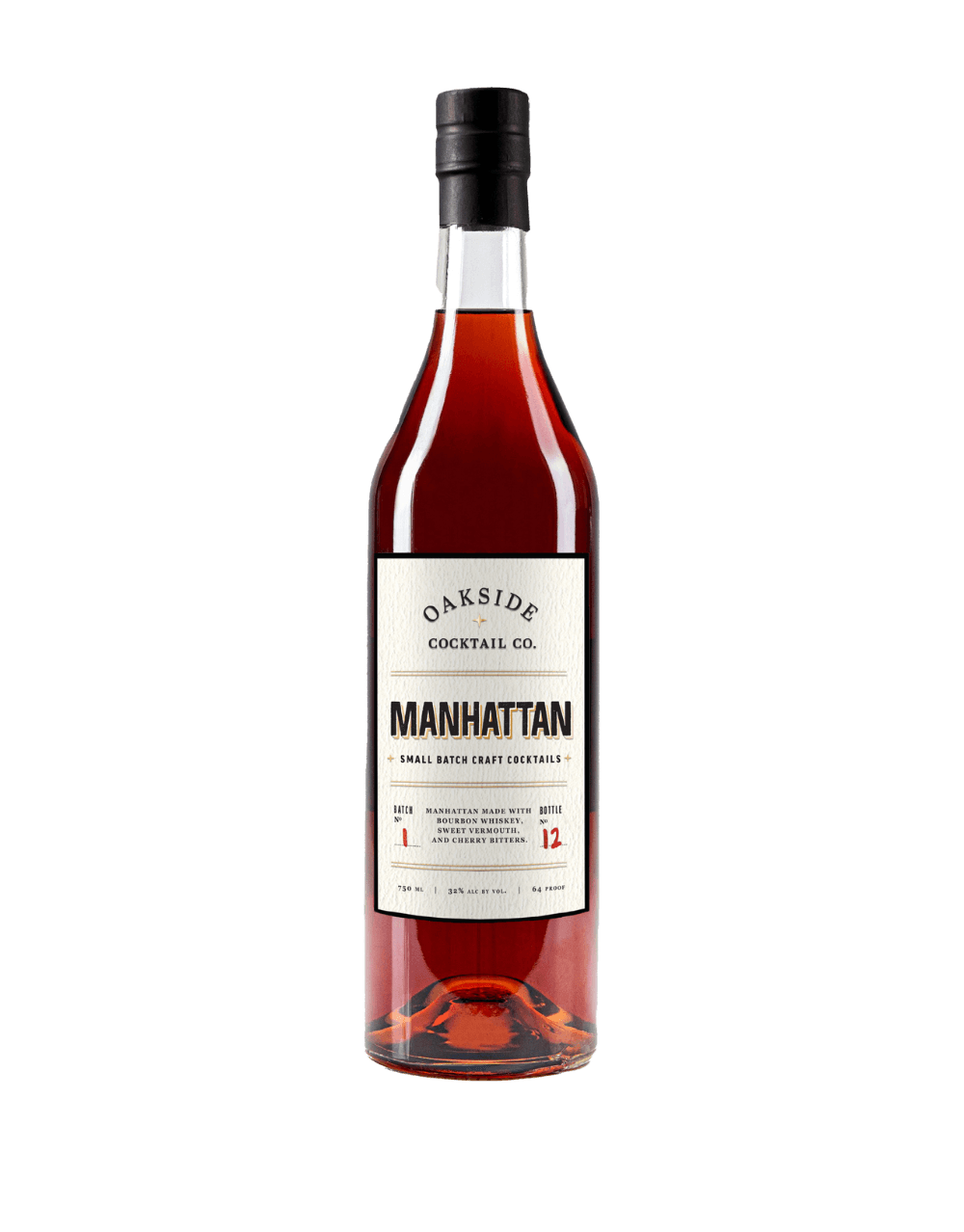 Oakside Manhattan Ready-to-Drink Cocktail 750mL