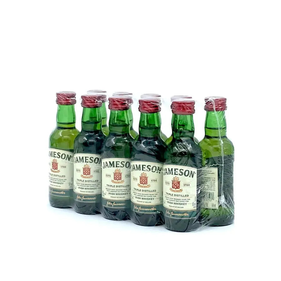 Jameson Irish Whiskey 50ml 10 Pack Irish Whiskey