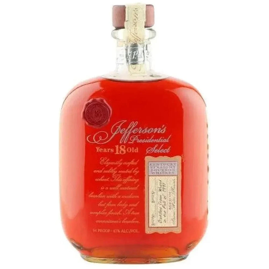Jefferson's Presidential Select 18 Year Batch 8