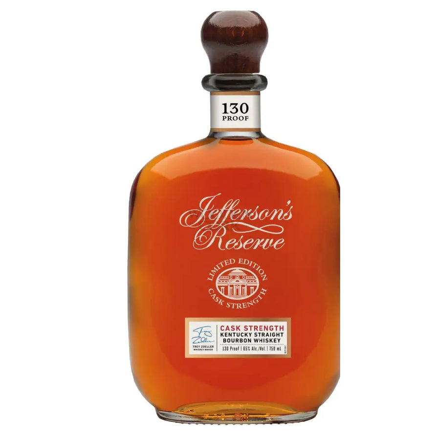 Jefferson’s Reserve Limited Edition Cask Strength Bourbon 130 Proof Bourbon