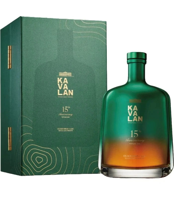 Kavalan 15th Anniversary Ex-Bourbon Cask Single Malt Whisky