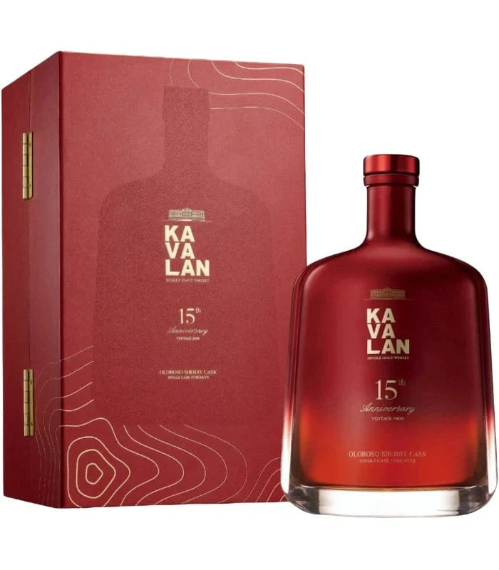 Kavalan 15th Anniversary Oloroso Sherry Cask Single Malt Whisky