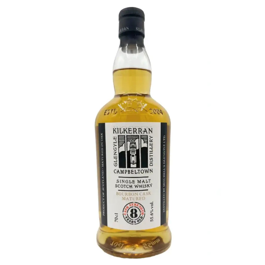 Kilkerran 8 Year Bourbon Cask Matured Cask Strength Scotch Whisky 700ml Scotch