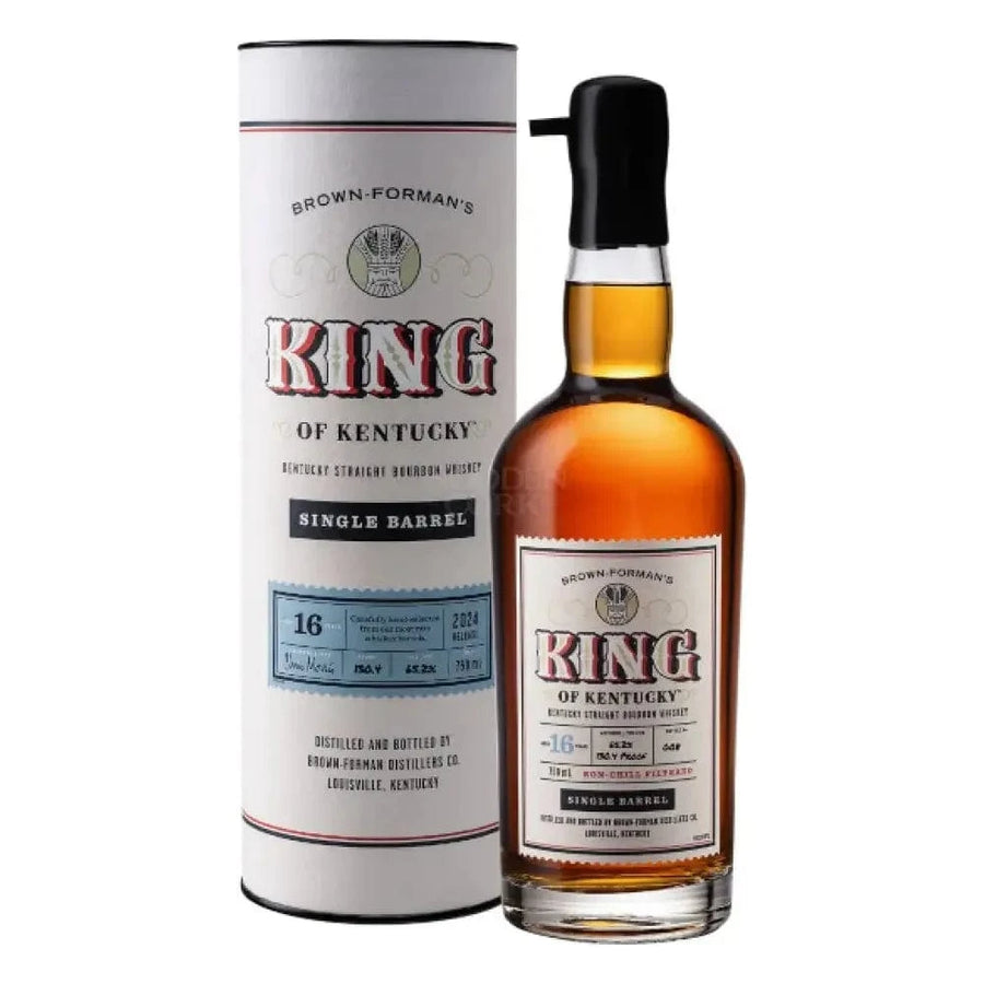 King Of Kentucky 16 Year Old Bourbon 2024 Release Single Barrel #10 130.4 Proof