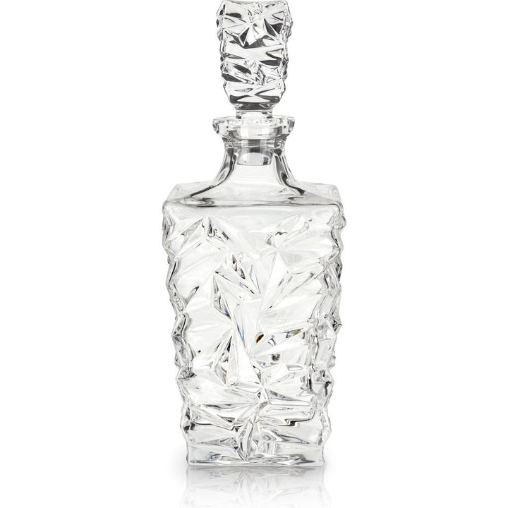 Prism Crystal Whiskey Decanter