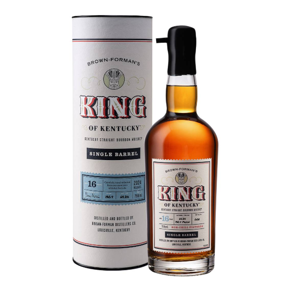 Brown Forman's King Of Kentucky 16 Year Old Bourbon 2024 Release Single Barrel