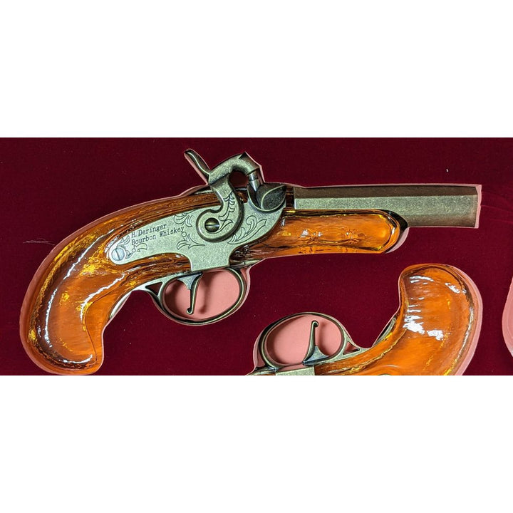 H.Deringer Bourbon Whiskey Pistol Set 2x200 ml