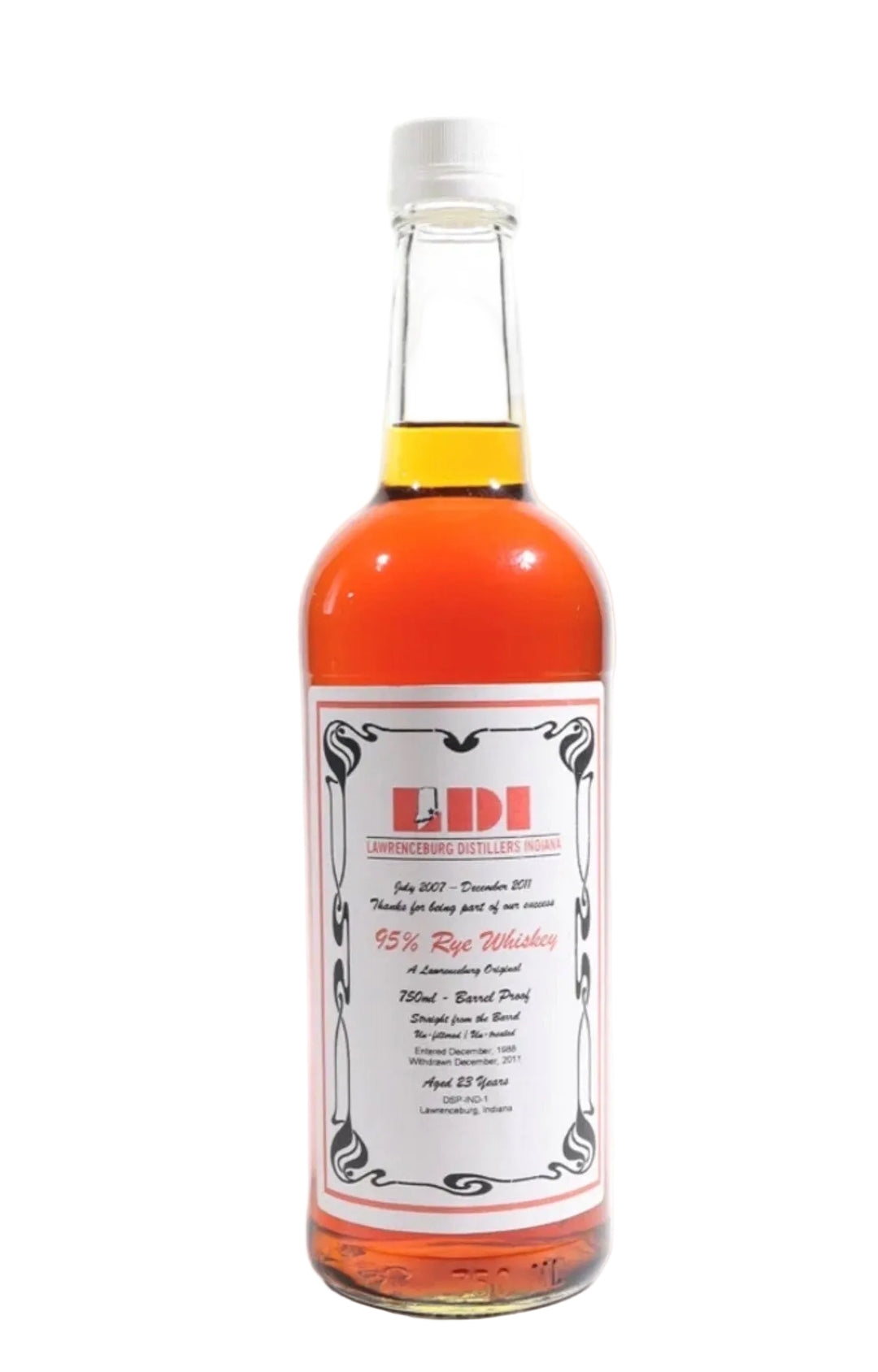 LDI 23 Year Old Rye Barrel Proof