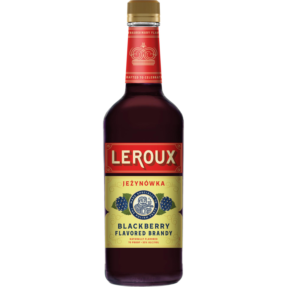 Leroux Blackberry Flavored Brandy Polish Style