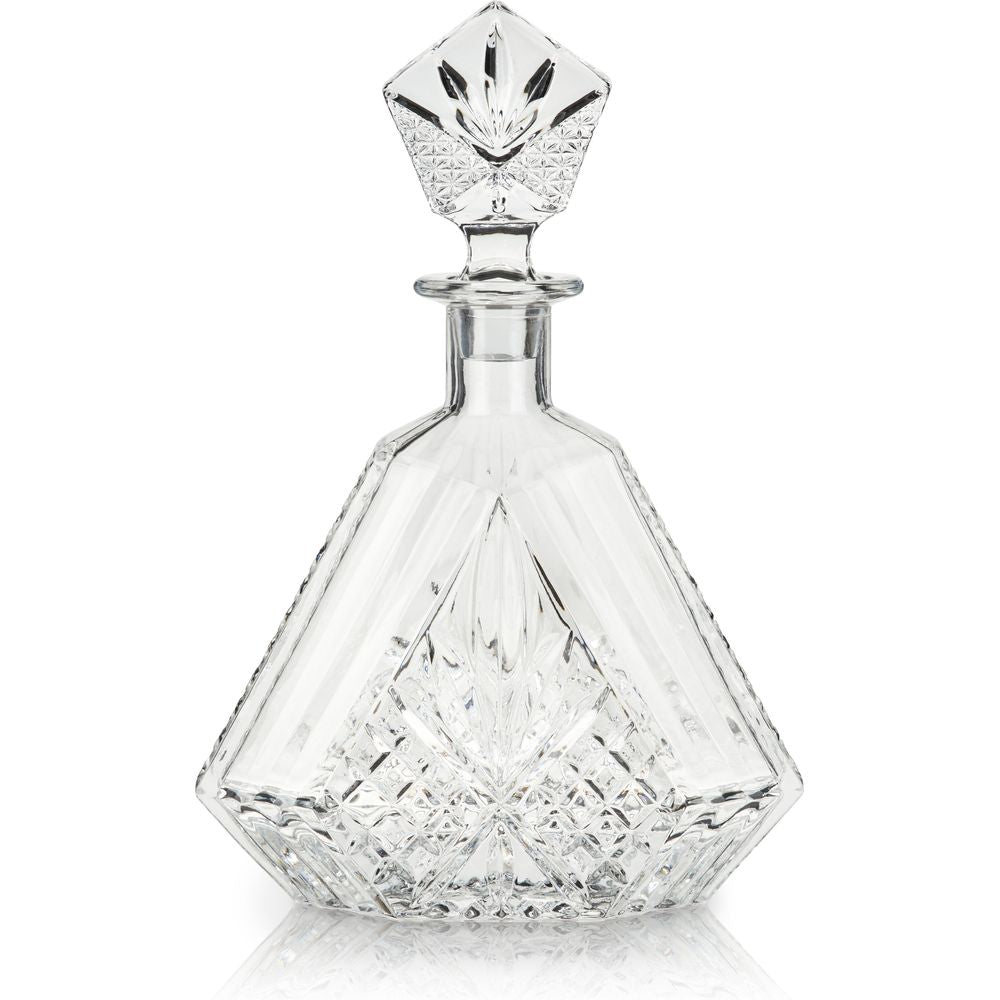 Admiral Crystal Irish Cut Whiskey Decanter